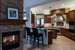 kitchen-Crazy-Horse-Granite-Remodel-Fireplace-After